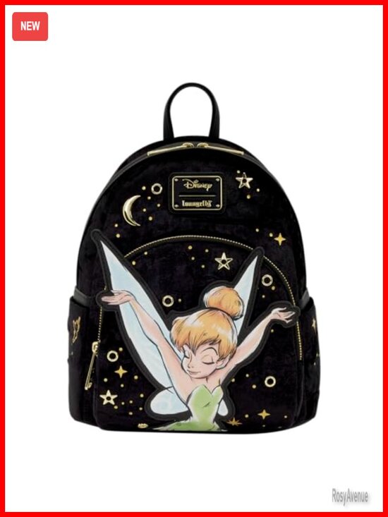Tinker Bell Pixie Dust Velvet Mini Backpack Disney Collectible
